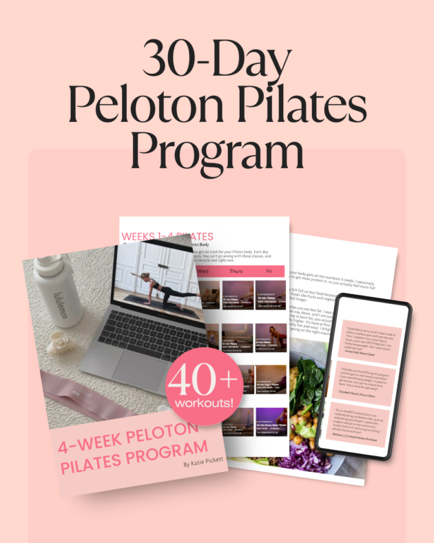 4-Week Peloton Pilates Workout Plan