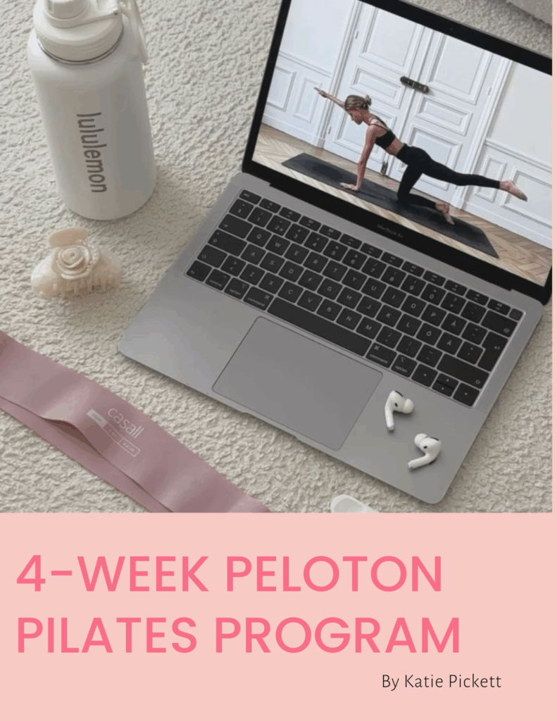 4 Week Peloton Pilates Workout Program